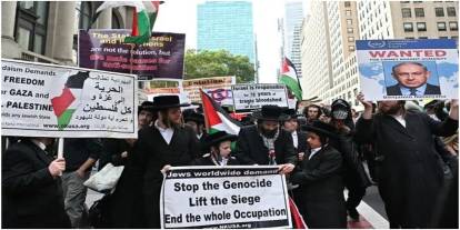 İşgalci Netanyahu’ya soğuk duş! New York’ta binlerce kişi protesto etti