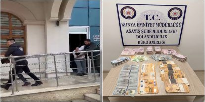 Konya’da telefon dolandırıcılığı: 2 şüpheli yakalandı