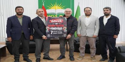 ANFİDAP’tan HÜDA PAR’a ziyaret: Özgür Filistin Haftası istişare edildi