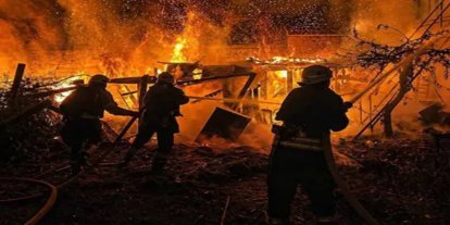 Rusya'dan Ukrayna'daki iletişim ve lojistik merkezlerine İHA saldırısı