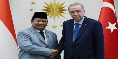 Cumhurbaşkanı Erdoğan, Endonezyalı mevkidaşı Subianto ile görüştü