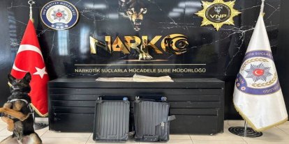Van'da havalimanında 2 kilogram uyuşturucu ele geçirildi