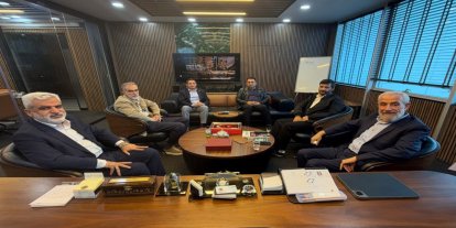 Suriye İşadamları Derneği heyetinden HAKSİAD’a ziyaret