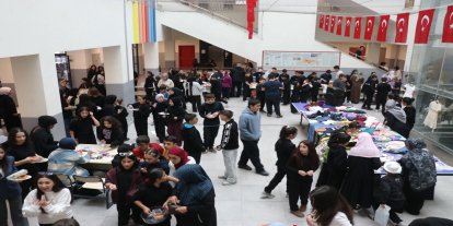 Gazze için öğretmen, öğrenci ve veliler seferber oldu