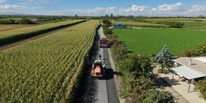 Battalgazi Belediyesinden Kadıçayır'da yol çalışması
