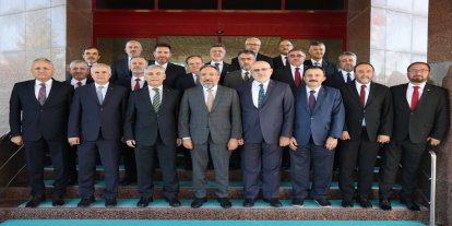 Diyanet İşleri Başkanı Arpaguş, yeni atanan il müftülerini kabul etti