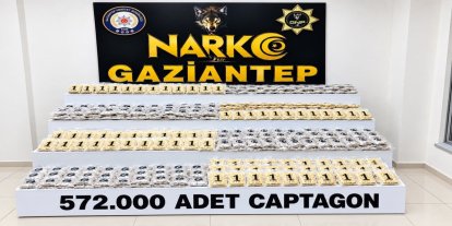 Gaziantep'te uyuşturucu operasyonları: 161 tutuklama