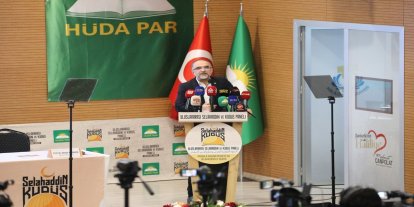 HÜDA PAR Genel Başkan Vekili Sağlam: Aksa'nın işgal altında bulunması ümmetin uykusunu kaçırmalı