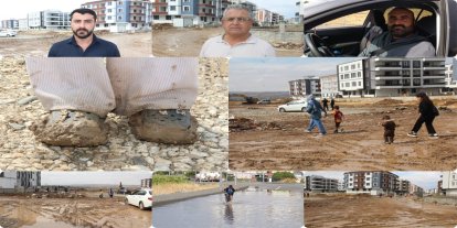 Batman'da yağmur sonrası yollar çamura döndü: Mahalle sakinleri altyapı bekliyor
