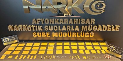 Afyonkarahisar’da uyuşturucu operasyonu: Bir şüpheli tutuklandı
