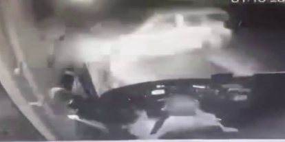 Malatya'da 2 kişinin öldüğü kaza anı otobüs kamerasında