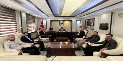 HÜDA PAR Batman İl Başkanlığından İl Müftüsü Ahmet Durmuş’a Ziyaret