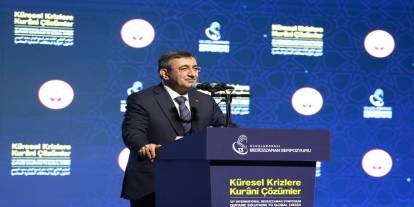 Cumhurbaşkanı Yardımcısı Yılmaz:  Ortak meselelerde tek ses, tek yürek olarak hareket etme zamanı gelmiştir