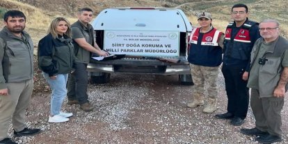 Siirt'te kaçak avlanan kişiye işlem yapıldı