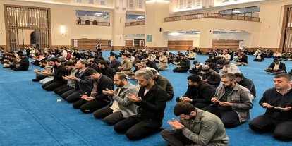 Batman'da "Kıyamdayız" programında Filistinli mazlumlar için dualar edildi