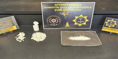 Afyonkarahisar'da uyuşturucu operasyonunda bir şüpheli tutuklandı