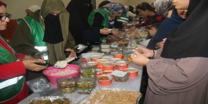 Bingöl’de Gazze yararına kermes ve karikatür sergisi