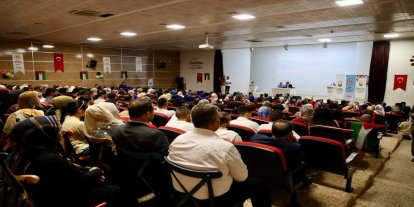 Filistin'de şehit olanlar Şanlıurfa'da anıldı