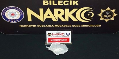 Bilecik'te uyuşturucu operasyonunda bir şüpheli yakalandı