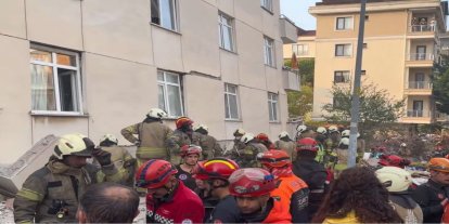 Maltepe’deki çökmenin ardından binalardaki tadilatlar dikkat çekiyor