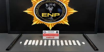 Eskişehir'de 1 kilo 126 gram metamfetamin ele geçirildi
