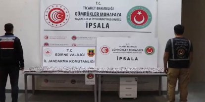 İpsala Sınır Kapısı'nda 17 bin 121 uyuşturucu hap ele geçirildi: Sürücü tutuklandı
