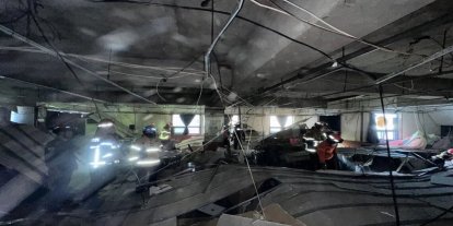 Güney Kore'de bir süpermarketin tavanı çöktü: 38 yaralı