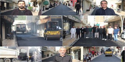 Batman'da trafiğe kapalı sokağın asfaltlanıp trafiğe açılması esnafın tepkisine yol açtı