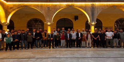 Hür Gençlik Şanlıurfa sabah namazında Dergâh Camisi'nde buluştu