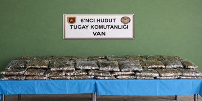 Van hudut hattında 59 kilo 734 gram uyuşturucu ele geçirildi