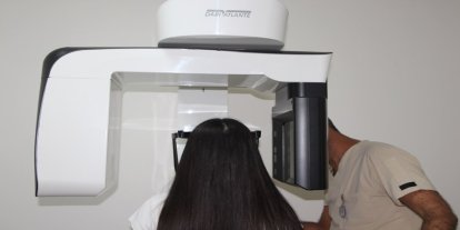 Mardin'de ilk defa getirilen üç boyutlu dental tomografi cihazı hizmete sunuldu