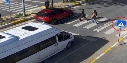 Tunceli'de yaya geçidinde yayalara yol vermeyen sürücülere ceza uygulandı
