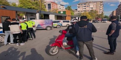 Elazığ'da motosiklet denetimi: 63 sürücüye 1 milyon 311 bin lira ceza