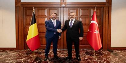 Dışişleri Bakanı Fidan, Belçikalı mevkidaşı Prevot ile görüştü