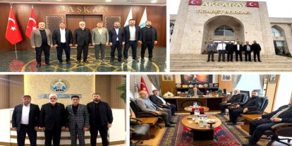 HAKSİAD heyetinden Aksaray’da kurum ve iş dünyasına ziyaret