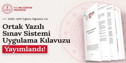 MEB’in Ortak Yazılı Sınav Sistemi 26 Ekim’de kullanıma açılıyor