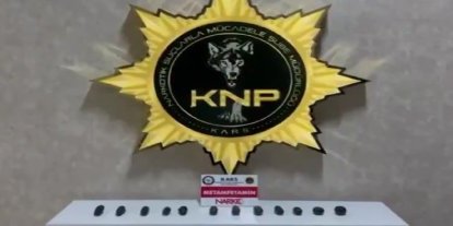 Kars’ta uyuşturucu kuryesi 2 İranlı tutuklandı