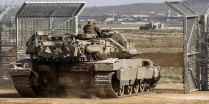 Siyonistler, Kuneytra kırsalına tankla sızdı