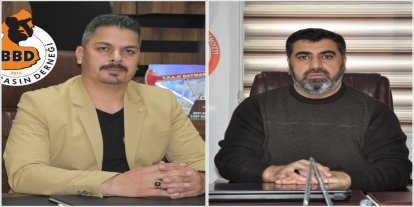 Batmanlı dernek başkanlarından gazetecilere destek ve özgür basın çağrısı