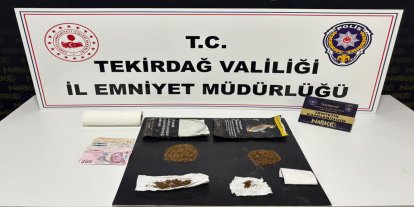 Tekirdağ’da uyuşturucu operasyonlarında 45 tutuklama