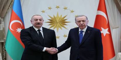 Cumhurbaşkanı Erdoğan, Azerbaycan Cumhurbaşkanı Aliyev ile görüştü