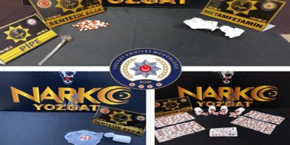 Yozgat’ta uyuşturucu operasyonu: 3 tutuklama