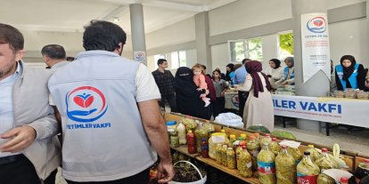 Batman'da yetim  ve öksüz çocuklar yararına kermes