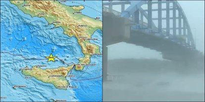 Sicilya Adası açıklarında depremler sonrası tsunami uyarısı yapıldı