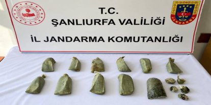Şanlıurfa'da 5,5 kilogram esrar ele geçirildi: 1 gözaltı