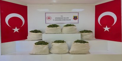 Diyarbakır'da 109 kilogram uyuşturucu madde ele geçirildi