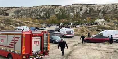 Göreme'deki peribacası çökmesine soruşturma başlatıldı