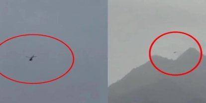 Hindistan'da helikopter  kazası: 6 ölü