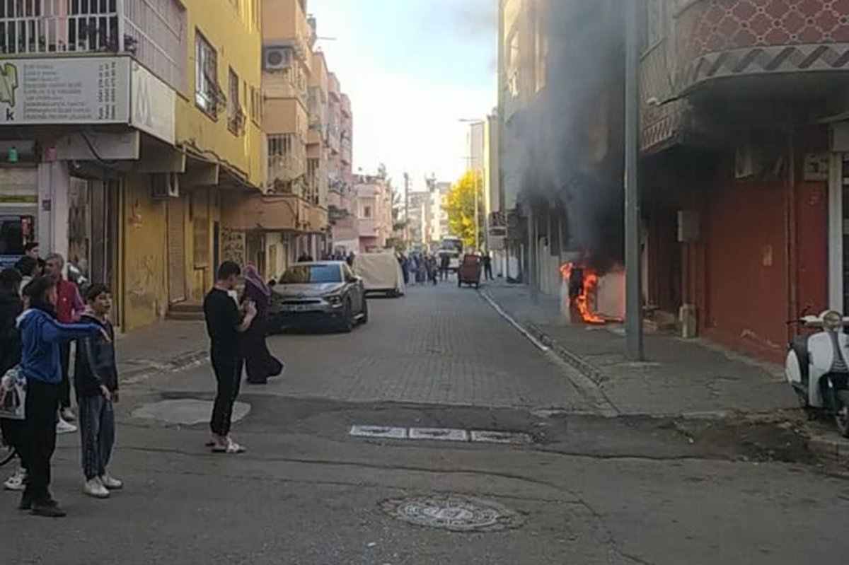 Trafo patlaması ve yangın büyük korkuya neden oldu