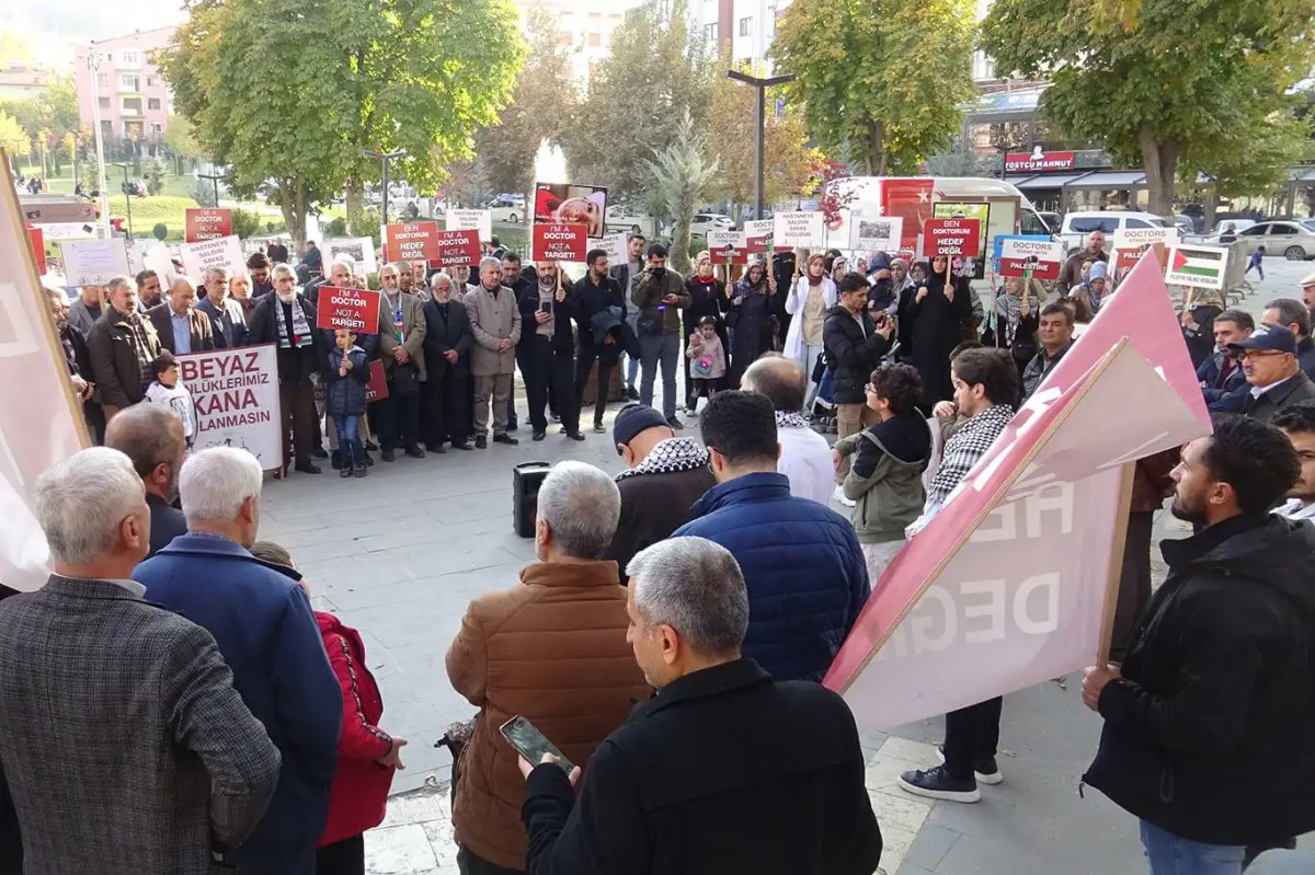 Hekimler ve sağlık çalışanlarından Gazze için uluslararası topluma çağrı